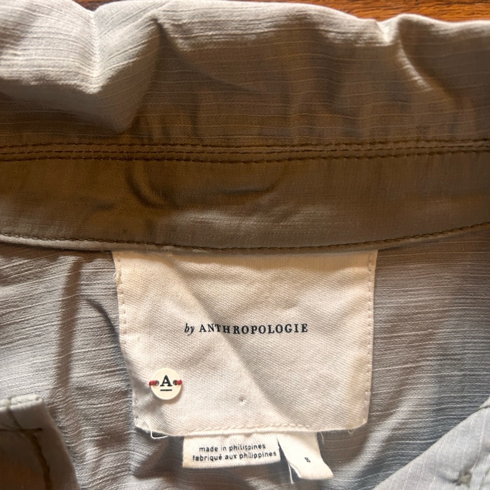 Anthropologie Gray Blazer